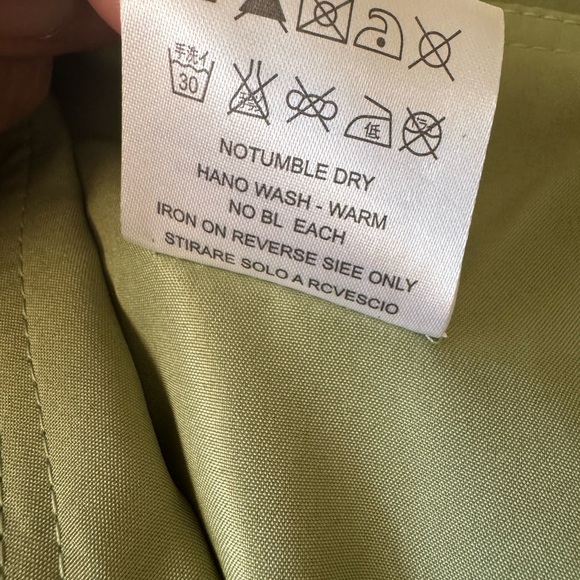 Elegant Green Floral Long Sleeve Dress - Picture 7 of 15